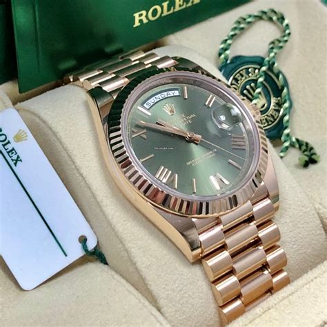 rolex day date 36 mm everose gold|rolex rose gold 40mm president.